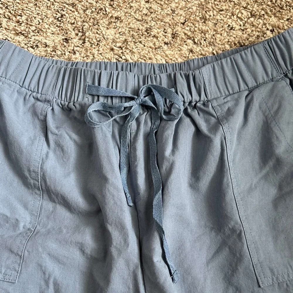 WOMENS DRAWSTRING HIGHWAISTED SHORTS - Picture 2 of 10